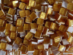 Gold Ripple Foil Glass 10