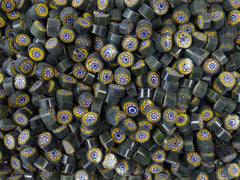 137 Black Yellow Brown White Wheel 8-9mm