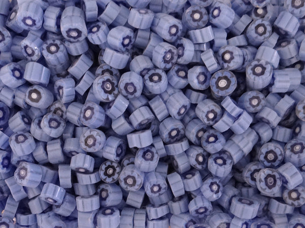 U29 Periwinkle Blue Flower 9-10mm