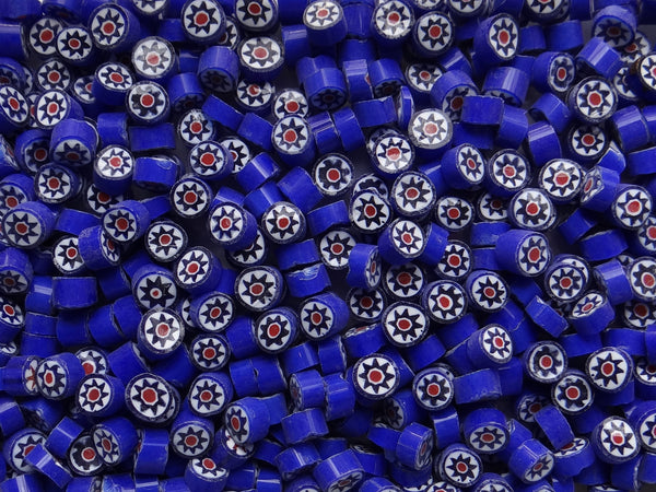 105 Cobalt White Red Wheel 7-8mm