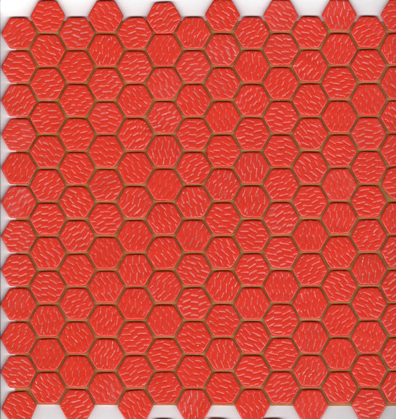 Red Hexagon -supplied loose